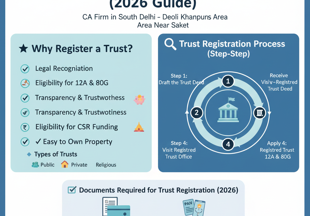 Trust Registration in India: Benefits, Process & Documents (2026 Guide)