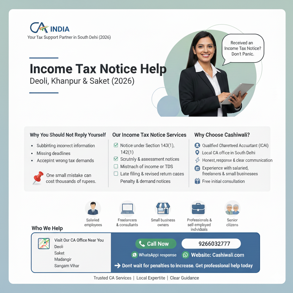 income tax notice ca shiwali.com