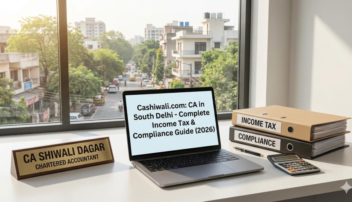 CA in South Delhi – Chartered Accountant Shiwali Dagar providing income tax and compliance services