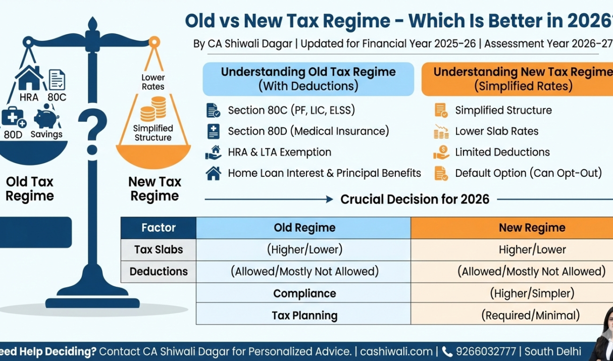 Old vs New Tax Regime – Which Is Better in 2026?