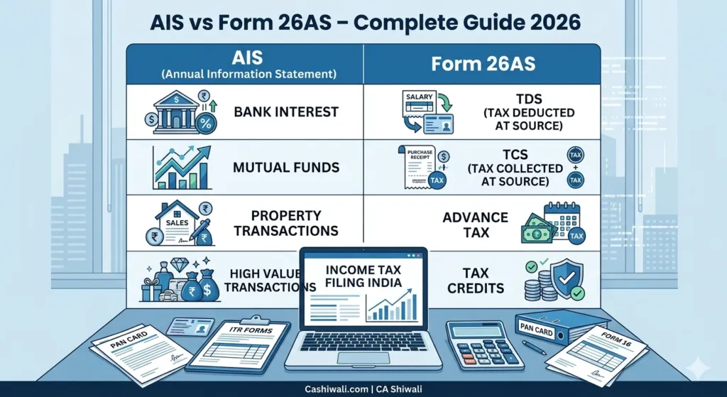 how to download Form 26AS online from income tax portal India
