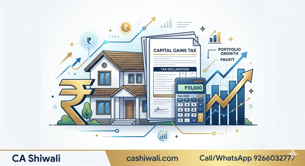 Section 54 exemption calculator for capital gains tax on property sale – CA Shiwali cashiwali.com