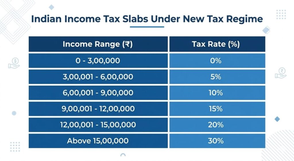 Income tax slabs India FY 2025-26 old vs new tax regime explained